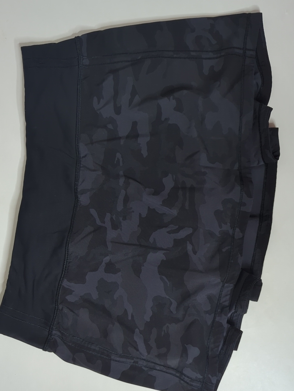 Lululemon Pace Rival Skirt Skort Incognito Camo Grey Black